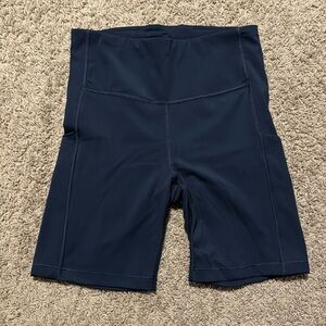 NWOT Athleta Ultimate Stash Pocket 7” Short | Size: Small | Color: Navy Blue